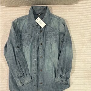 Gap Denim Button-Up Shirt